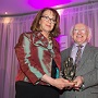 President Higgins Presents award to Senator Murray 90x90